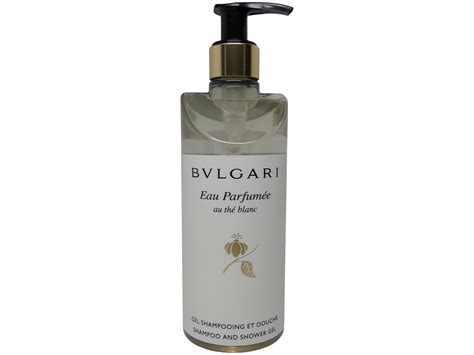 BVLGARI white tea shower gel